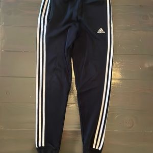 Adidas black sweat pants boys size L (14/16)